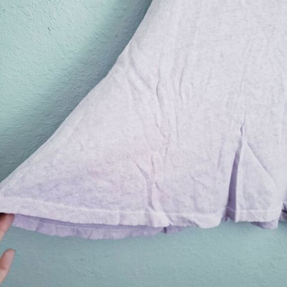 Anthropologie Akemi‎ + Kim Light Purple Linen Savoy Swing Tank - Picture 3 of 6